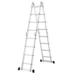 Multifunctionele vouwladder 6 in 1 - 4.7M - Inklapbaar, Doe-het-zelf en Verbouw, Verzenden, Nieuw