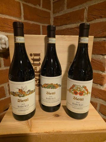 2018 Vietti: Lazzarito, Rocche di Castiglione, Cerequio -, Nieuw