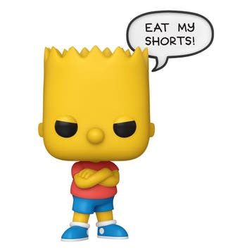 Simpsons POP! Sayings Vinyl Figure Bart 9 cm, Verzamelen, Ophalen of Verzenden, Nieuw