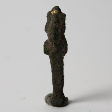 Oude Egypte, late periode Brons Osiris-statuet (Zonder