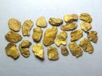Zeer mooi zeldzaam natuurlijk Italiaans goud Goud nuggets-
