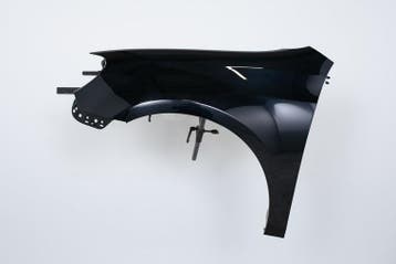 Spatbord linksvoor Volkswagen Golf 6 DEEPBLACK (LC9X), Auto-onderdelen, Volkswagen, Voor, Nieuw, Ophalen of Verzenden