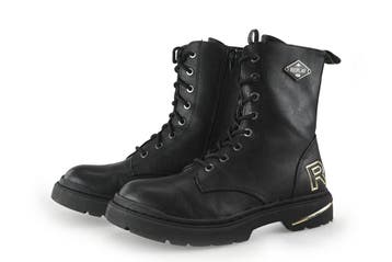 Replay Veterboots Meisjes in maat 35 Zwart, Jongen of Meisje, Schoenen, Zo goed als nieuw, Verzenden