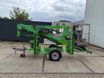 Veiling: Spinhoogwerker Nifty 120TET Elektriscsh 12.2m 2014, Zakelijke goederen, Machines en Bouw | Liften, Steigers en Ladders