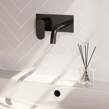 Brauer Black Edition Inbouw Wastafelmengkraan met Gebogen, Ophalen of Verzenden, Nieuw