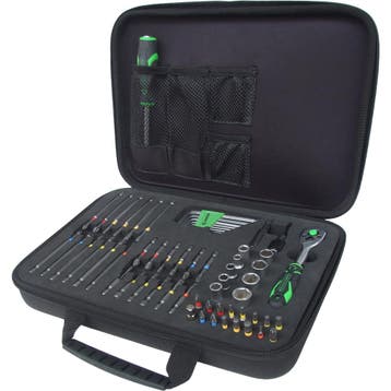 Competition 1/4 Mini Bit Dopsleutelset 60-delig, Auto diversen, Verzenden, Nieuw