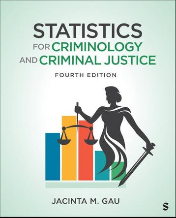 Statistics For Criminology And Criminal Justice | Nieuw, Ophalen of Verzenden, Nieuw, Jacinta M. Gau