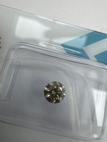 Zonder minimumprijs - 1 pcs Diamant (Natuurlijk gekleurd) -, Nieuw