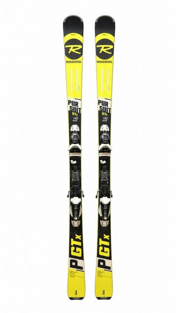Rossignol Pursuit GTx Carving Piste Ski + Bindingen - 156, Gebruikt, Rossignol, Ophalen of Verzenden, Carve