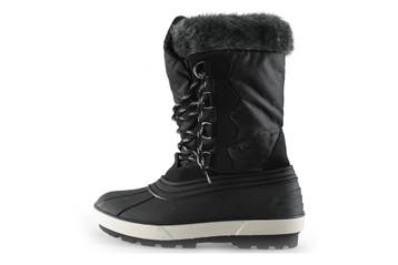 Nelson Snowboots in maat 38 Zwart, Kleding | Dames, Schoenen, Verzenden, Zwart, Snowboots, Zo goed als nieuw