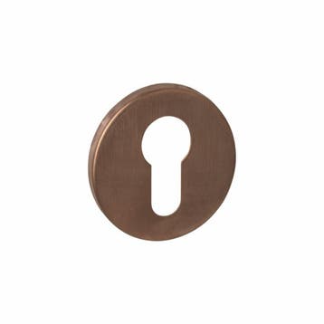 Intersteel cilinderrozetten verdekt ø52x6mm - PVD brons, Verzenden, Nieuw