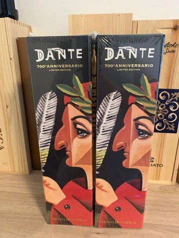 2020 Arnaldo Caprai, Sagrantino Dante 4 Love - Umbrië - 2, Nieuw
