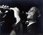 Bill Gottlieb - Portrait of Sidney Bechet playing clarinet -