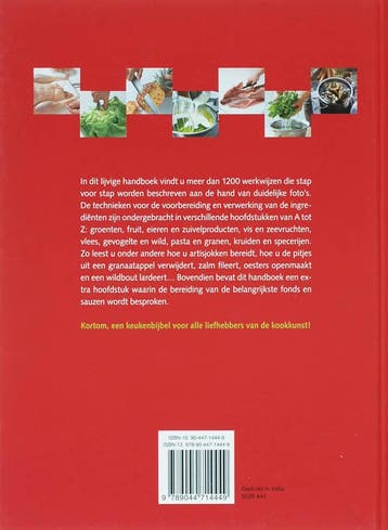 Groot handboek koken - kooktechnieken van A tot Z Teubner, Verzenden, Zo goed als nieuw, Teubner