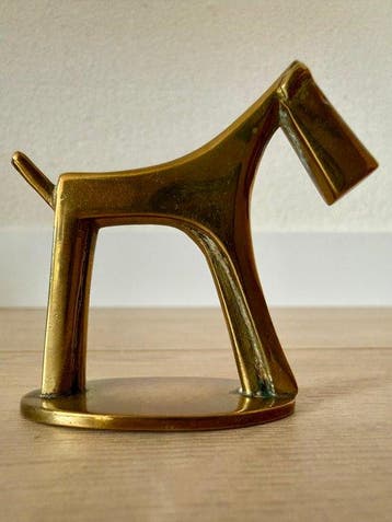 Hagenauer - Beeldje - Paard - Messing