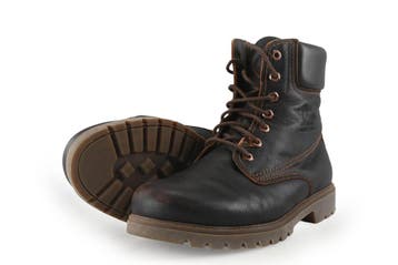 Panama Jack Veterboots in maat 43 Bruin, Bruin, Verzenden, Boots, Zo goed als nieuw