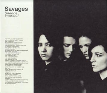 cd digi - Savages - Silence Yourself, Verzenden, Zo goed als nieuw