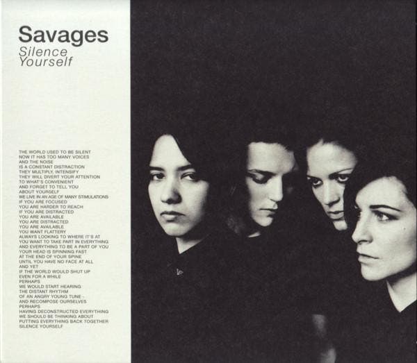 cd digi - Savages - Silence Yourself, Cd's en Dvd's, Cd's | Rock, Zo goed als nieuw, Verzenden
