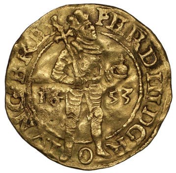 Nederland, Kampen Ferdinand III. Dukaat 1653 - RARE