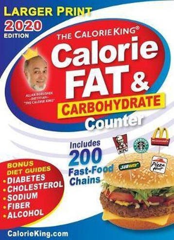 CalorieKing 2020 Larger Print Calorie, Fat & Carbohydrate, Verzenden, Nieuw