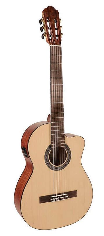 Salvador CS244E Classic | VERBOUWINGSOPRUIMING, Ophalen of Verzenden, Nieuw, Klassieke of Spaanse gitaar, Met (piezo-)element