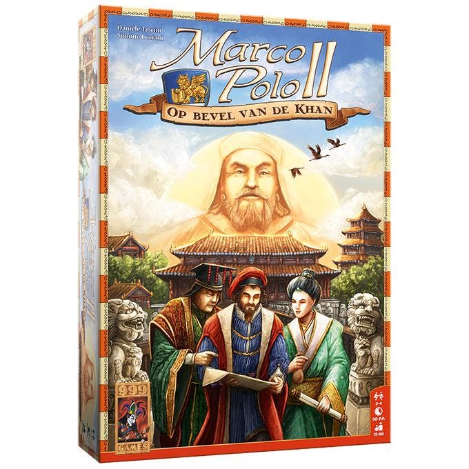 Marco Polo II: Op Bevel van de Khan Bordspel, Hobby en Vrije tijd, Gezelschapsspellen | Bordspellen, Nieuw, Ophalen of Verzenden
