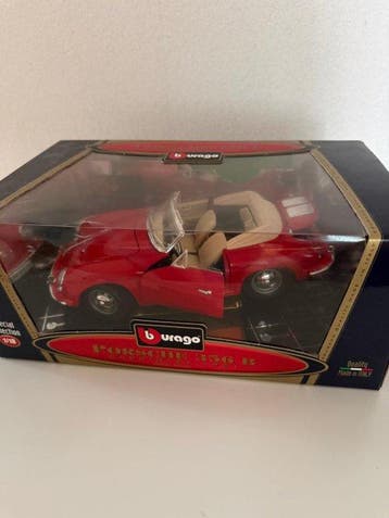 Bburago 1:18 - Model sportwagen - Porsche 356 B Cabriolet, Nieuw