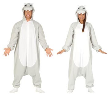 Nijlpaard Onesie Dames/Heren, Ophalen of Verzenden, Nieuw