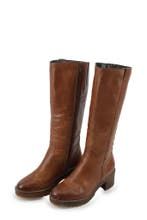 Nelson Laarzen in maat 38 Cognac, Kleding | Dames, Schoenen, Hoge laarzen, Overige kleuren, Verzenden, Zo goed als nieuw