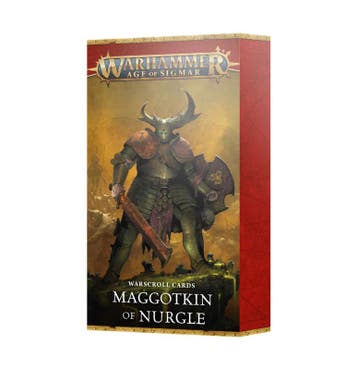 Maggotkin of Nurgle Warscroll cards (Warhammer Age of Sigmar, Hobby en Vrije tijd, Ophalen of Verzenden, Nieuw