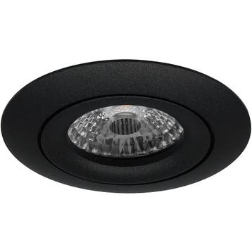 GU10 Inbouwspot Set - Mat Zwart - Inbouw Rond - Kantelbaar -, Huis en Inrichting, Ophalen of Verzenden, Nieuw, Overige fittingen