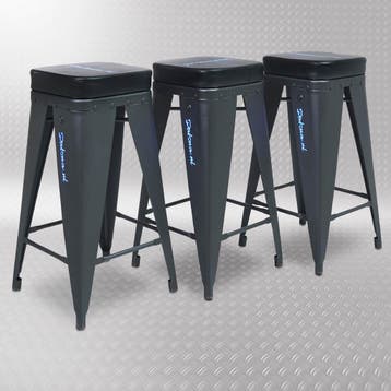 Datona Werkplaatskruk - 3 stuks - Datona - Zwart, Ophalen of Verzenden, Nieuw