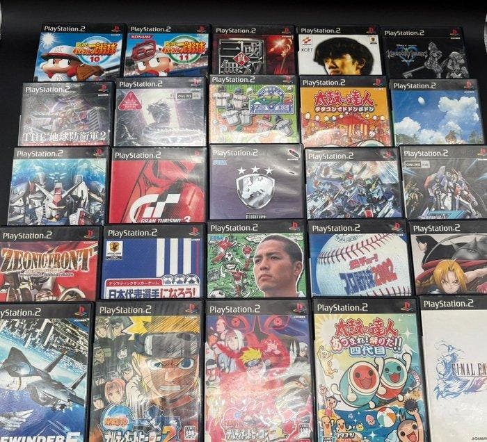Sony - Playstation 2 (PS2) - 25 Japanese PS2 Games -, Spelcomputers en Games, Spelcomputers | Overige Accessoires