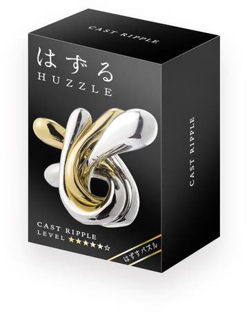 Huzzle Cast Puzzel - Ripple (Level 5) | Huzzle - Puzzels, Hobby en Vrije tijd, Denksport en Puzzels, Verzenden, Nieuw