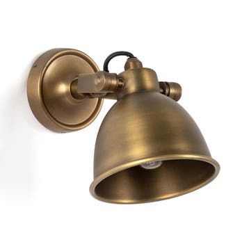 Nostaluce Maxim Antiek Messing Spot Binnenverlichting, Huis en Inrichting, Lampen | Spots, Verzenden, Nieuw