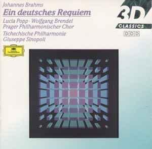 cd single - Johannes Brahms - Ein Deutsches Requiem, Verzenden, Zo goed als nieuw, Klassiek