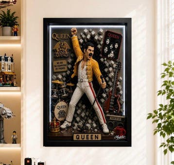 Lego Merchandise - Art - “Freddie Mercury – The Show Must Go, Nieuw