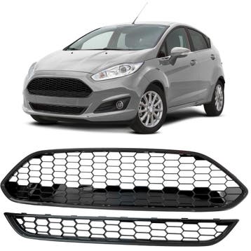 Grill Ford Fiesta 13–17 Honingraad ST Look Glans Zwart, Ophalen of Verzenden, Nieuw