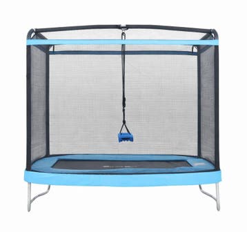 Trampoline Rechthoekig | Met Schommel | Nieuw | OP=OP, Ophalen of Verzenden, Nieuw