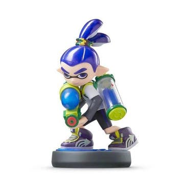 Nintendo Amiibo Splatoon Inkling Boy Blue, Ophalen of Verzenden, Zo goed als nieuw