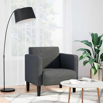 vidaXL Fauteuil met armleuningen 54 cm corduroy stof, Verzenden, Nieuw