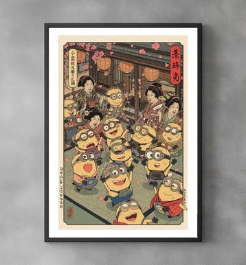 Minions - Teahouse Party - Minions Disney - Signed and, Nieuw
