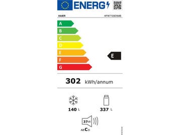 Haier HFW7720ENMB - Amerikaanse koelkast - 70 cm -, Verzenden, Zo goed als nieuw