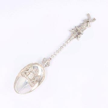 Hollandse Sierlepel / Pronklepel - Lepel - .833 zilver