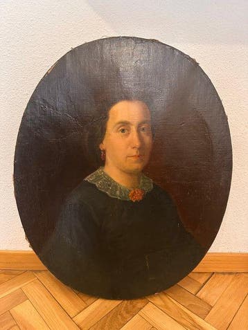 Europese school (XIX) - Retrato femenino