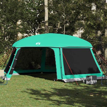 vidaXL Zwembadtent uitneembare buiten- gaaswanden 670x590 cm, Caravans en Kamperen, Verzenden, Nieuw, Tot en met 2