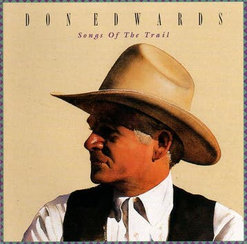 Don Edwards - Songs of the Trail, Ophalen of Verzenden, Gebruikt