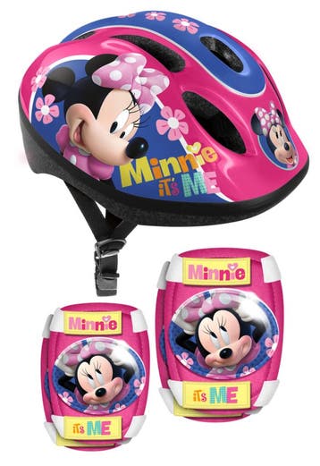 Kinderhelm S Minnie Mouse  met beschermset (Kinderen), Ophalen of Verzenden, Nieuw, Overige merken