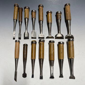 Oire Nomi 15 | Bench Short Pro Chisels w/Roll case -