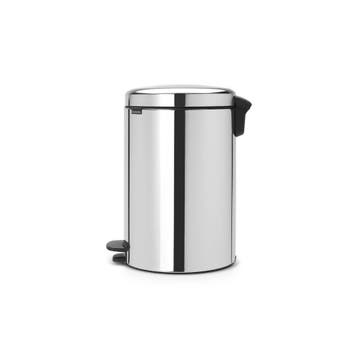Brabantia Pedaalemmer newIcon 20 ltr - RVS, Huis en Inrichting, Woonaccessoires | Prullenbakken, Verzenden, Nieuw